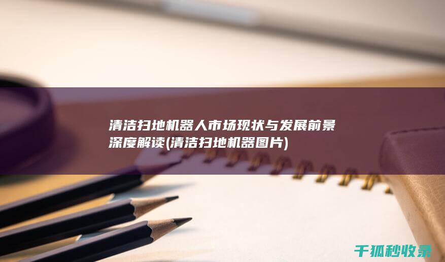 清洁扫地机器人市场现状与发展前景深度解读 (清洁扫地机器图片)